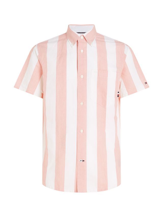 Striped Stripe Rf Shirt S S fra Tommy Hilfiger