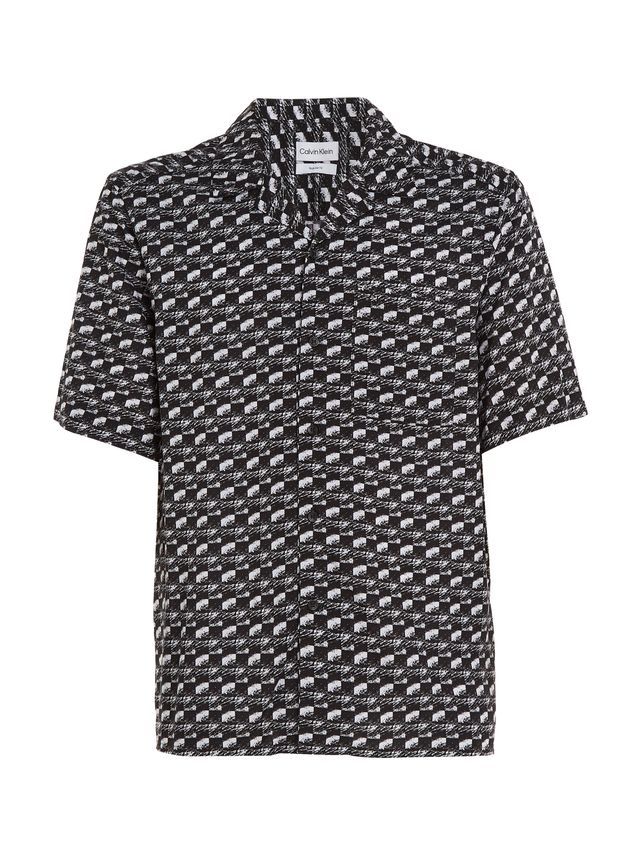 Bowling Ss Shirt Aop Comf fra Calvin Klein