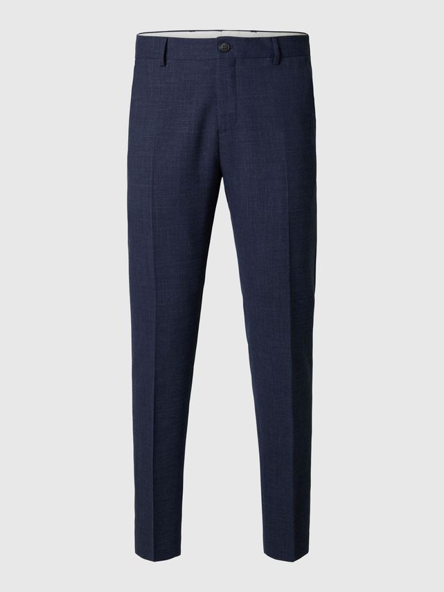 Slhslim Oasis Linen Trs Noos fra Selected