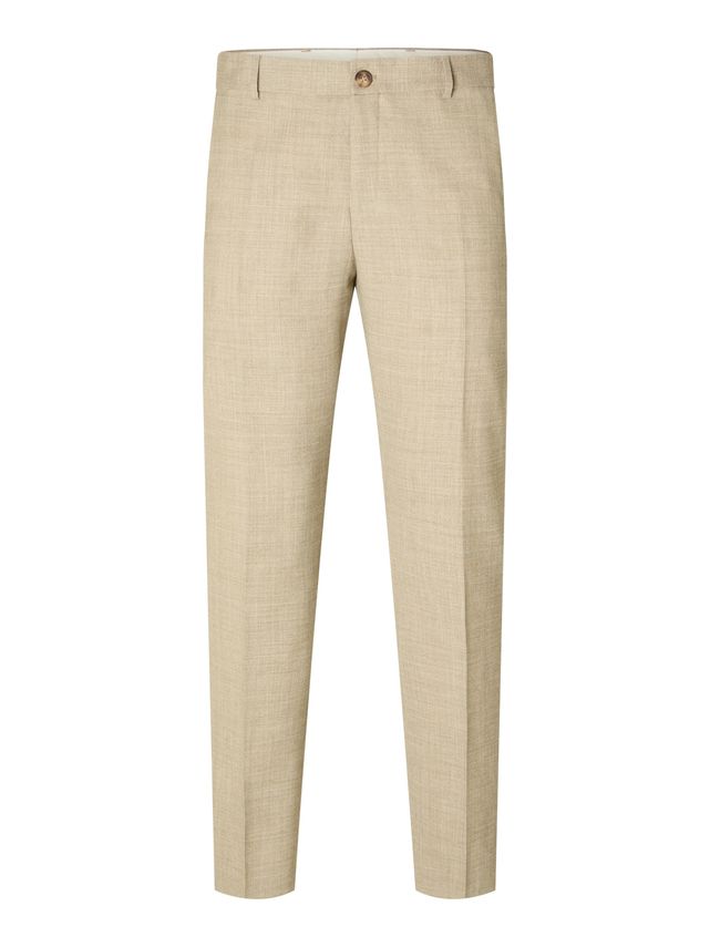 Slhslim Oasis Linen Trs Noos fra Selected