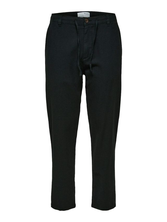 Slh172 Slimtape Brody Linen Pant No fra Selected