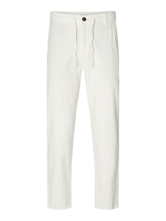 Slh172 Slimtape Brody Linen Pant No fra Selected