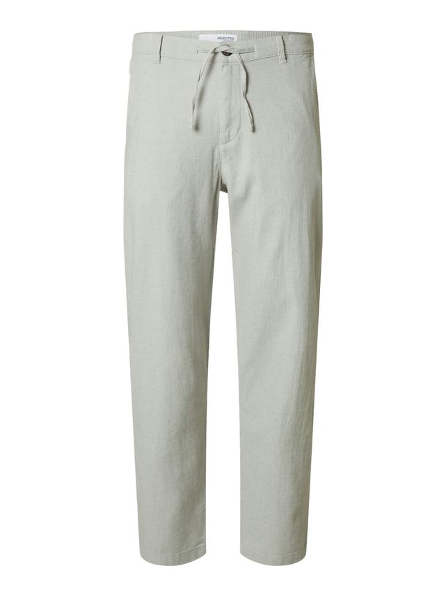 Slh172 Slimtape Brody Linen Pant No fra Selected