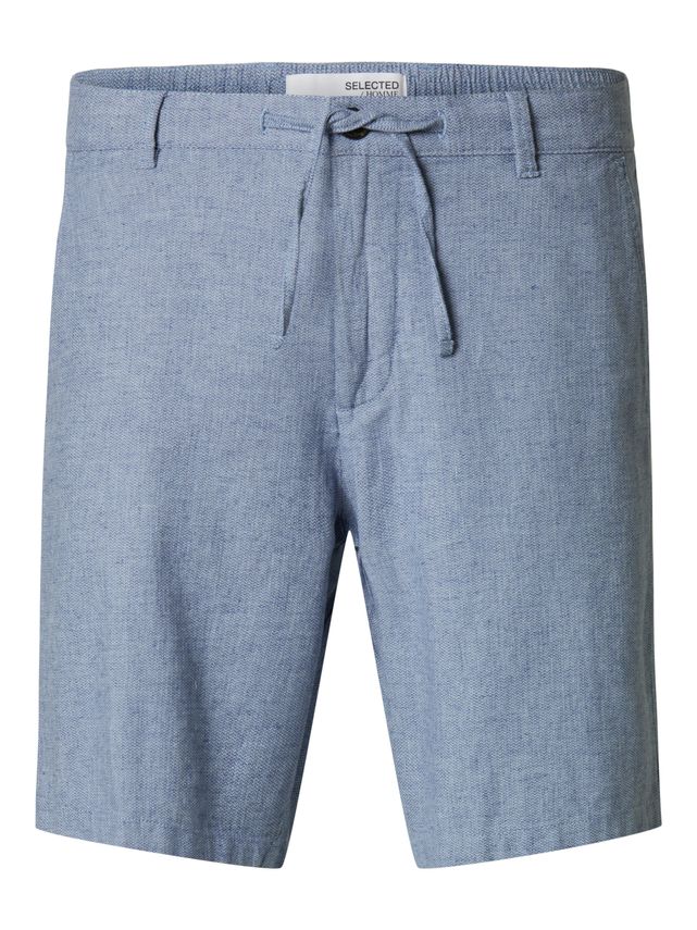 Slhregular Brody Linen Shorts Noos fra Selected