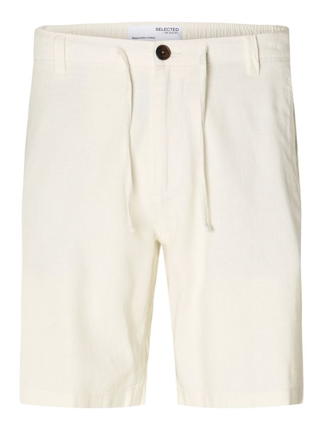 Slhregular Brody Linen Shorts Noos fra Selected