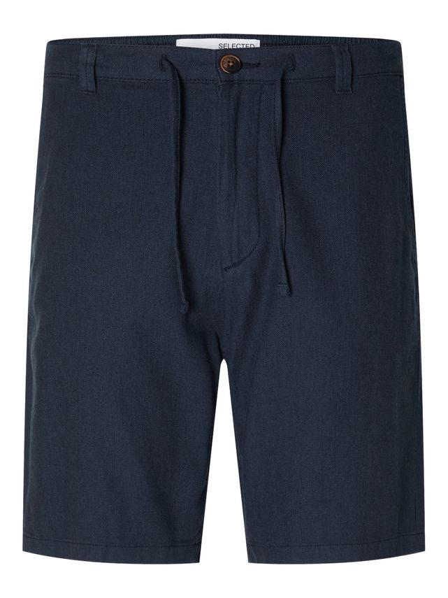 Slhregular Brody Linen Shorts Noos fra Selected