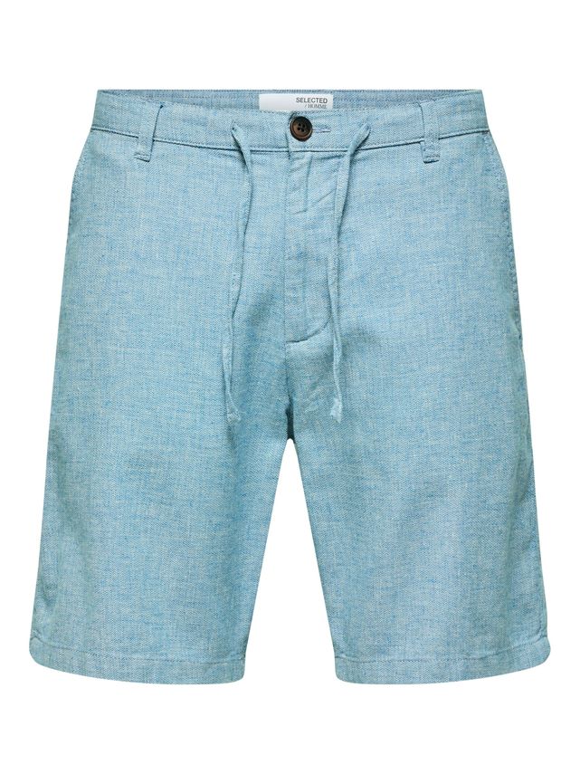 Slhregular Brody Linen Shorts Noos fra Selected