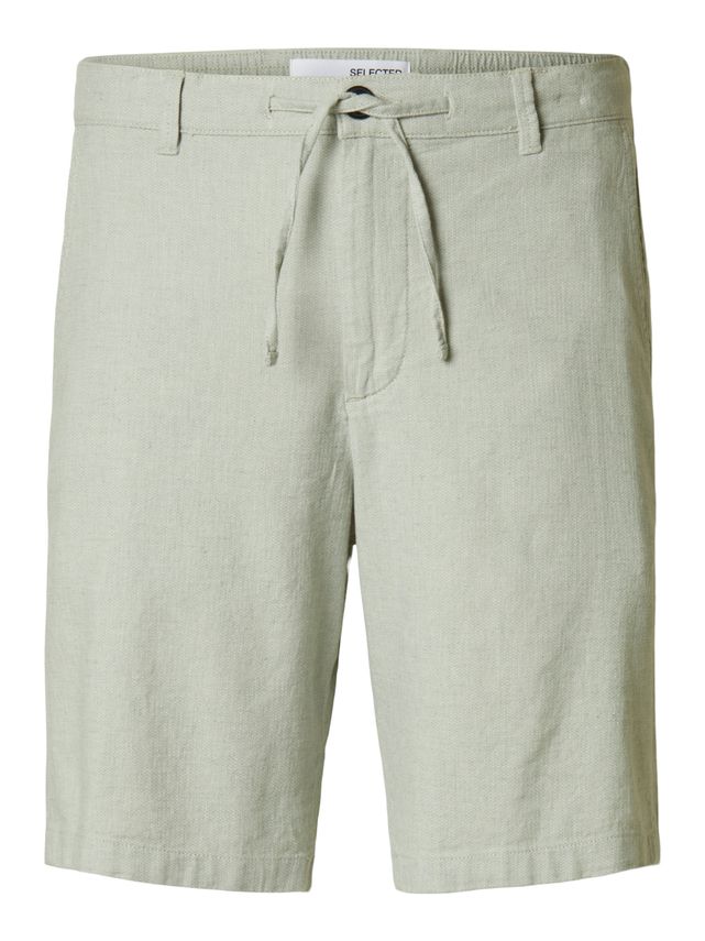 Slhregular Brody Linen Shorts Noos fra Selected