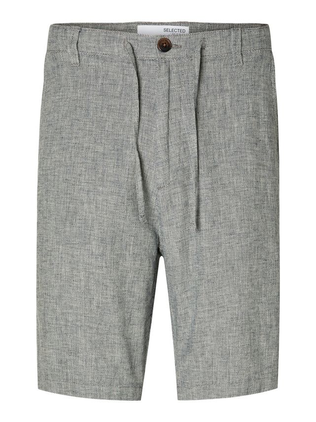 Slhregular Brody Linen Shorts Noos fra Selected