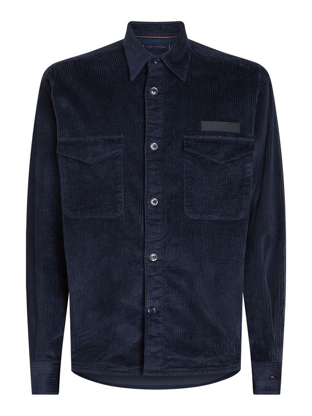 Corduroy Solid Overshirt fra Tommy Hilfiger