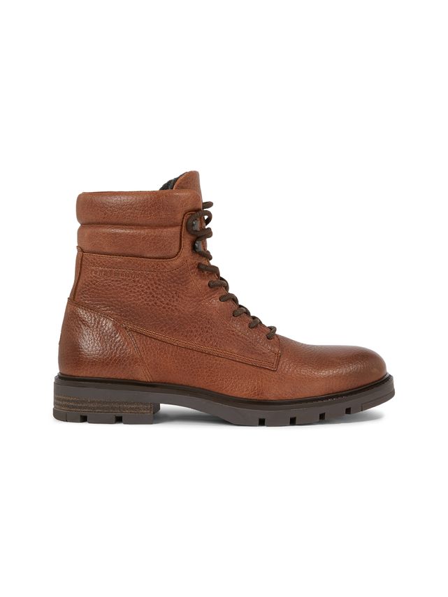 Warm Padded Hilfiger Lth Boot fra Tommy Hilfiger