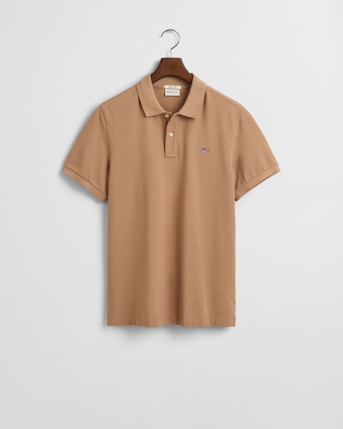 Reg Shield Ss Pique Polo fra Gant