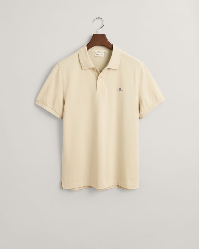 Reg Shield Ss Pique Polo fra Gant