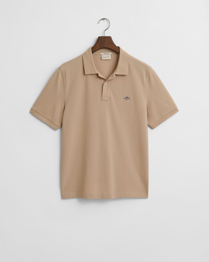 Reg Shield Ss Pique Polo fra Gant