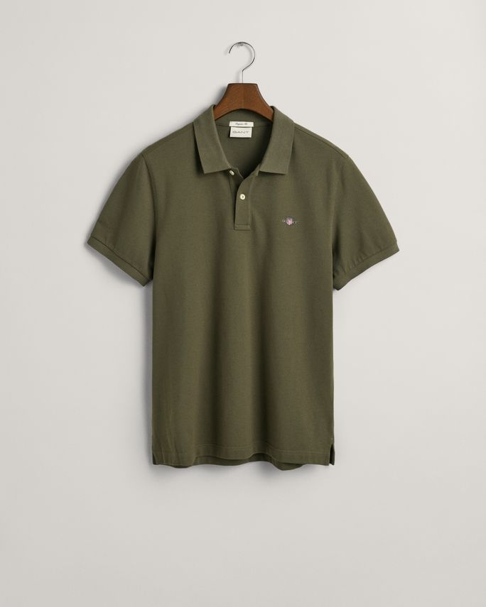 Reg Shield Ss Pique Polo fra Gant