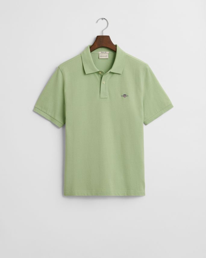 Reg Shield Ss Pique Polo fra Gant