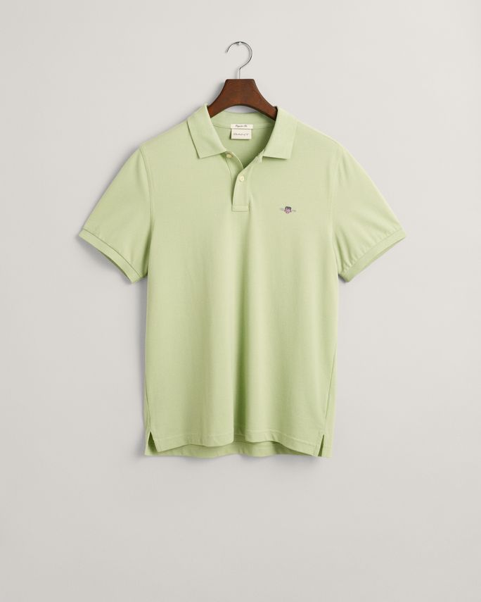 Reg Shield Ss Pique Polo fra Gant