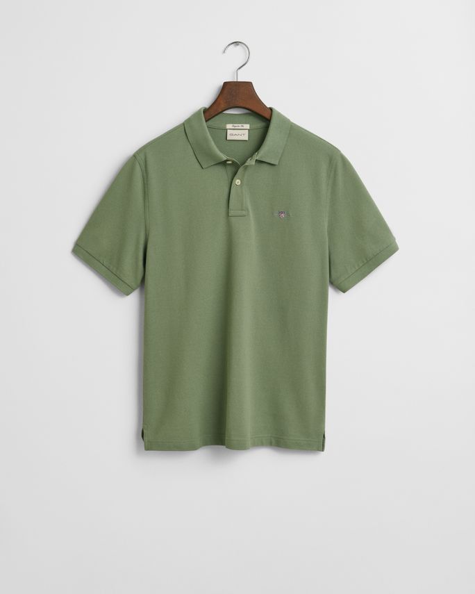 Reg Shield Ss Pique Polo fra Gant