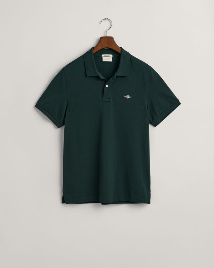 Reg Shield Ss Pique Polo fra Gant