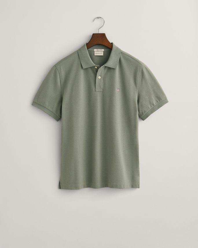 Reg Shield Ss Pique Polo fra Gant