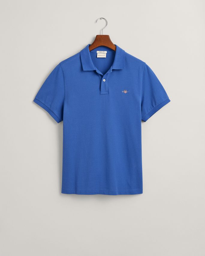 Reg Shield Ss Pique Polo fra Gant