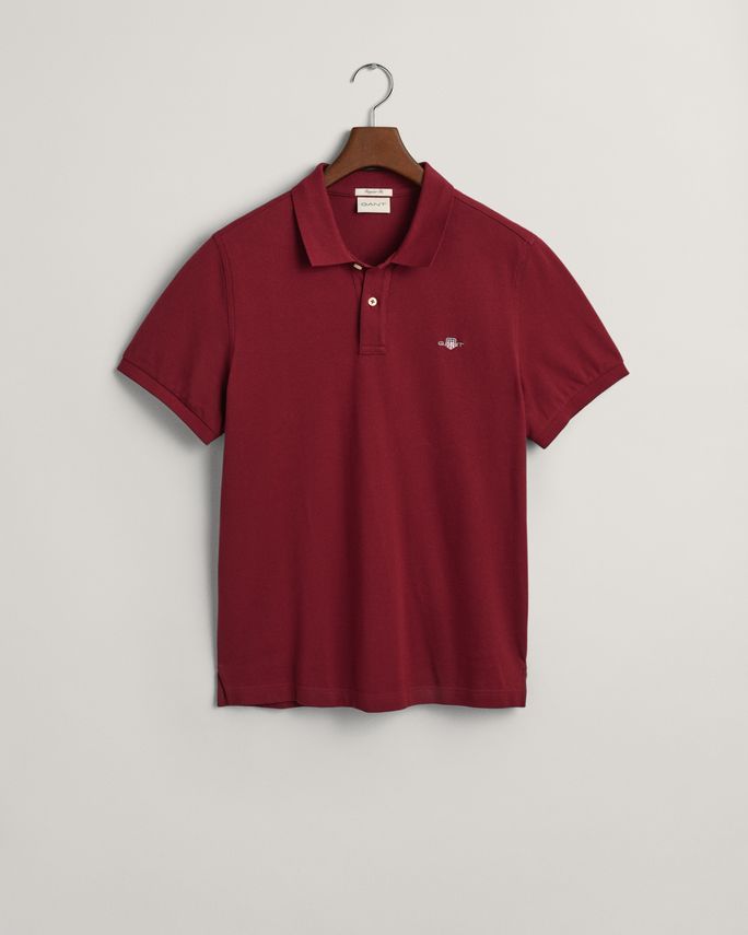 Reg Shield Ss Pique Polo fra Gant