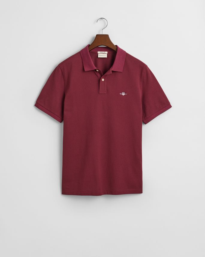 Reg Shield Ss Pique Polo fra Gant
