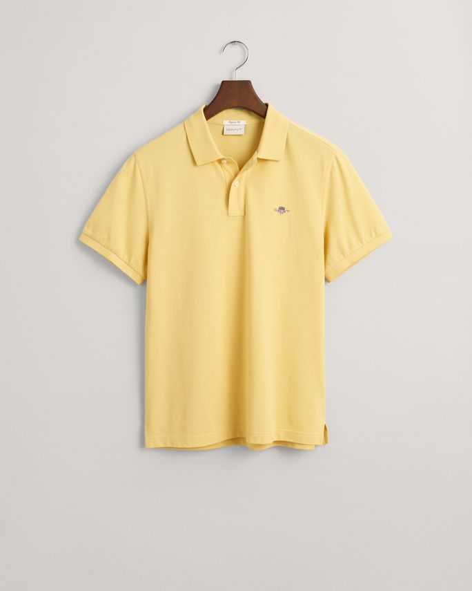 Reg Shield Ss Pique Polo fra Gant