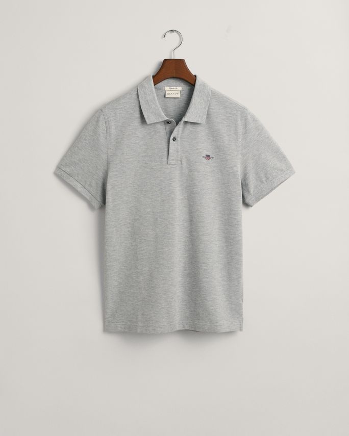 Reg Shield Ss Pique Polo fra Gant