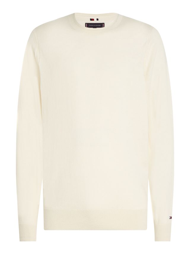 Dc Cotton Lyocell Crewneck fra Tommy Hilfiger