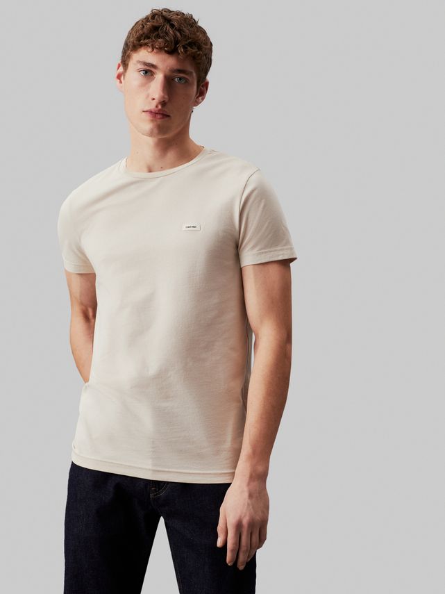 Stretch Slim Fit T Shirt fra Calvin Klein