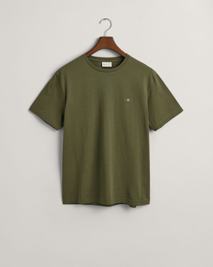 Reg Shield Ss T Shirt fra Gant