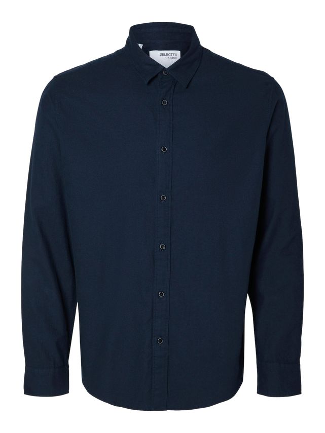 Slhslimowen Flannel Shirt Ls Noos fra Selected