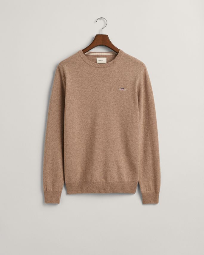 Superfine Lambswool C Neck fra Gant