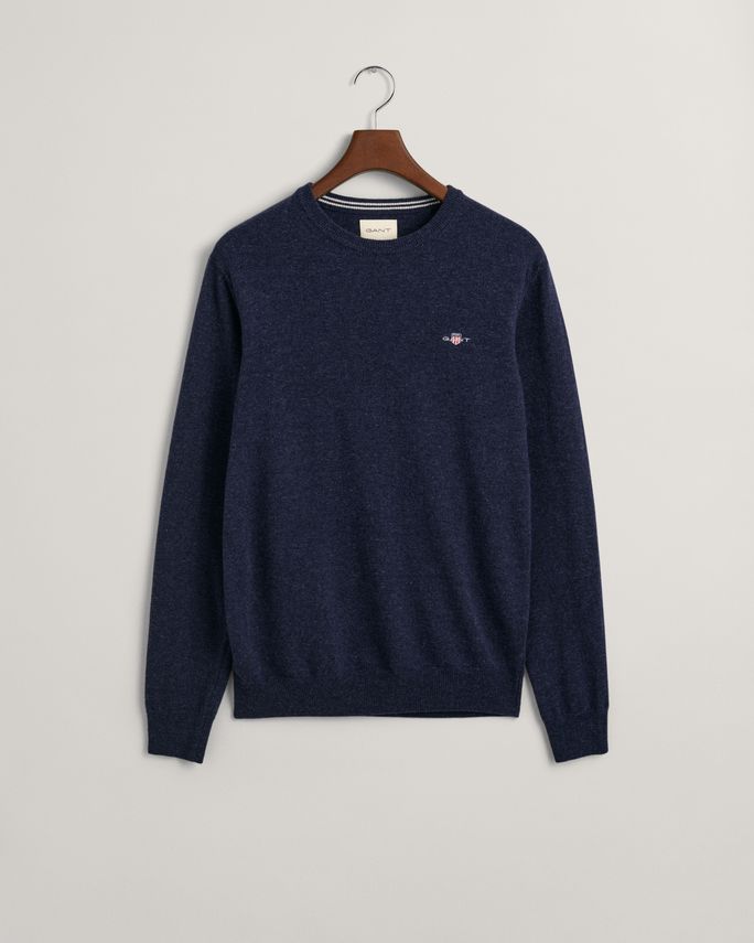 Superfine Lambswool C Neck fra Gant