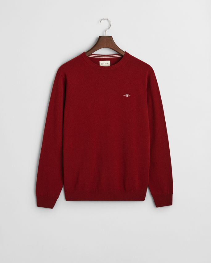 Superfine Lambswool C Neck fra Gant