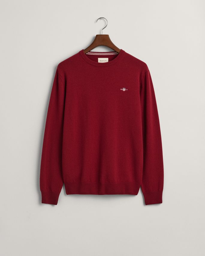 Superfine Lambswool C Neck fra Gant