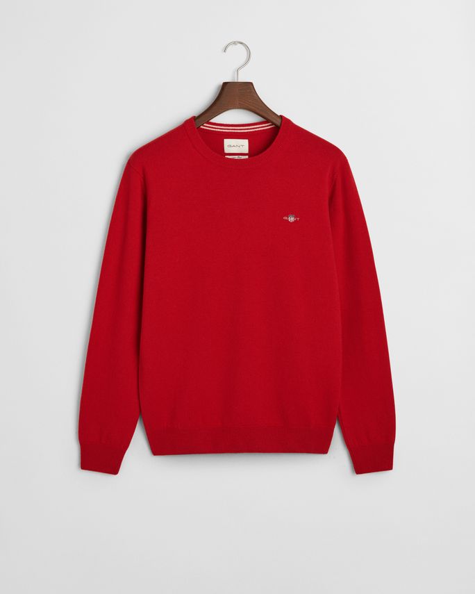 Superfine Lambswool C Neck fra Gant