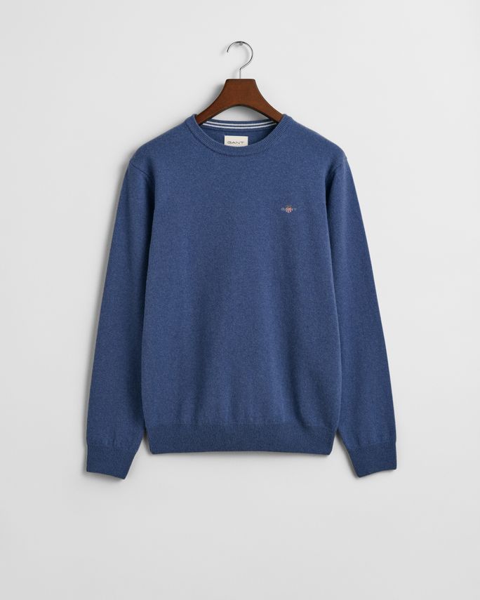 Superfine Lambswool C Neck fra Gant