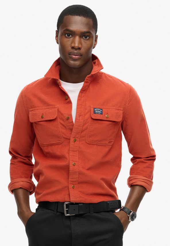 Trailsman Cord Shirt fra Superdry