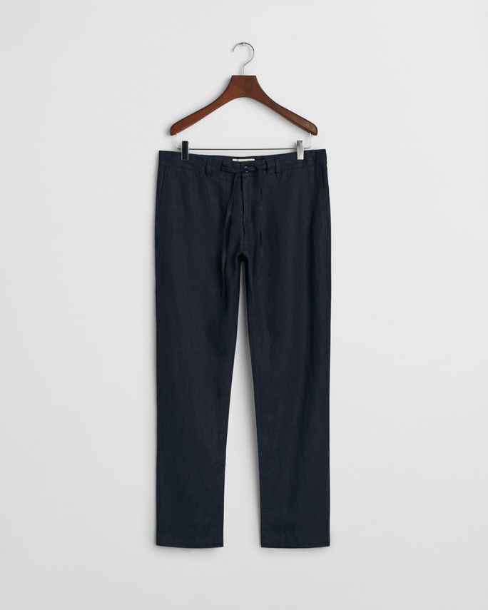 Relaxed Linen Ds Pants fra Gant