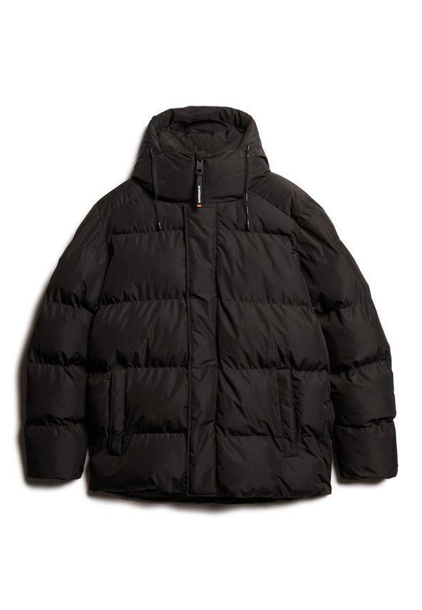 Hooded 5 Baffle Sports Puffer fra Superdry