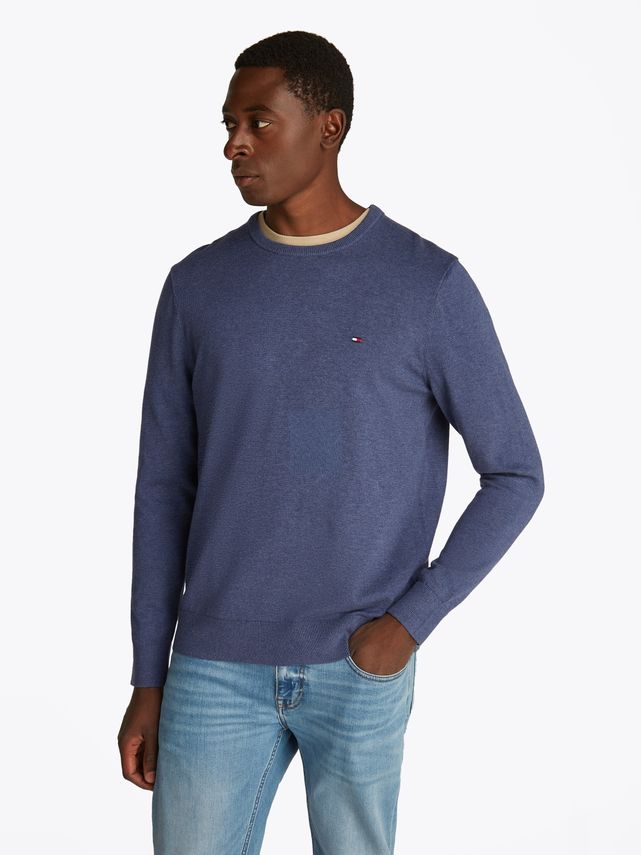 Essential Ssnl Cotton Crew Neck fra Tommy Hilfiger