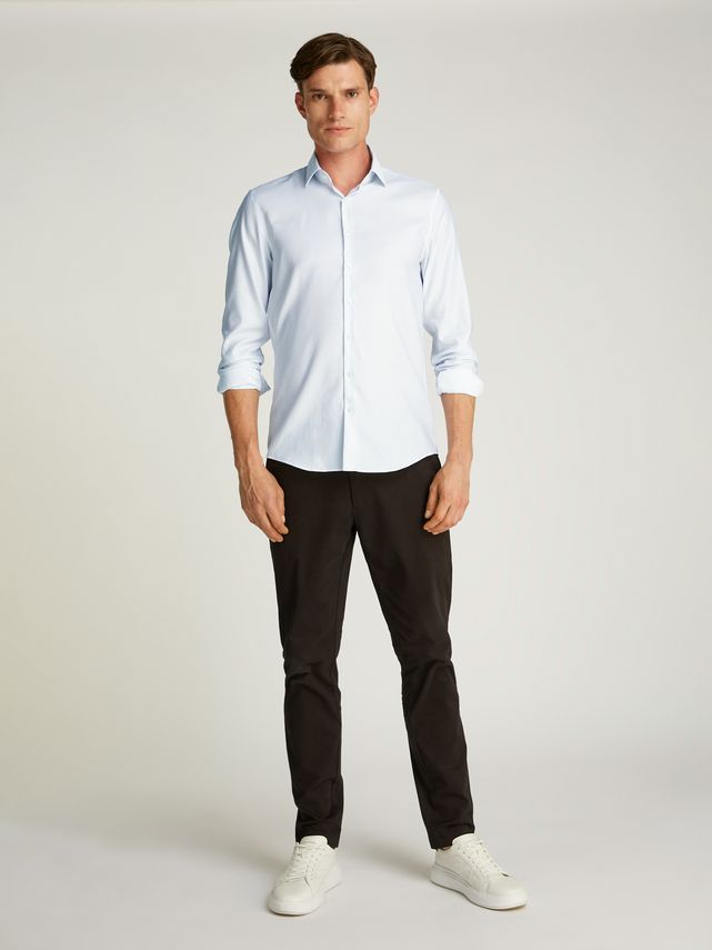 Non Iron Paisley Slim Shirt fra Calvin Klein