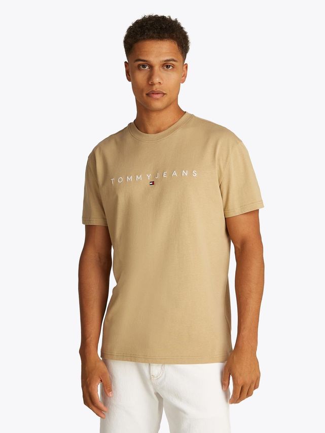 Tjm Reg Linear Logo Tee Ext fra Tommy Jeans
