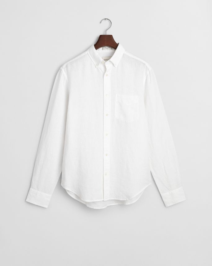 Reg Linen Shirt fra Gant
