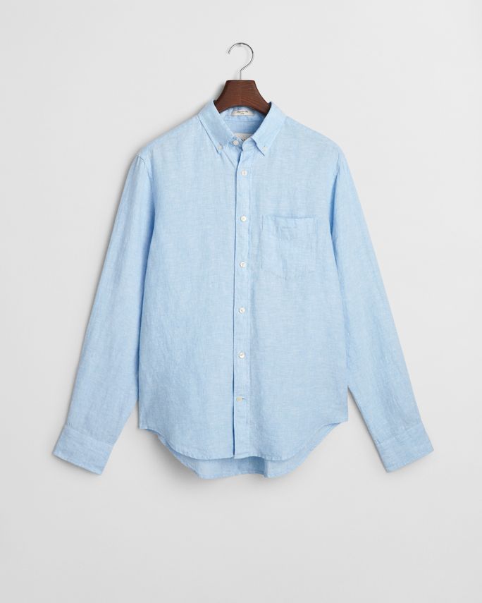 Reg Linen Shirt fra Gant