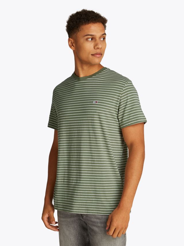 Tjm Slim Stripe Tee fra Tommy Jeans