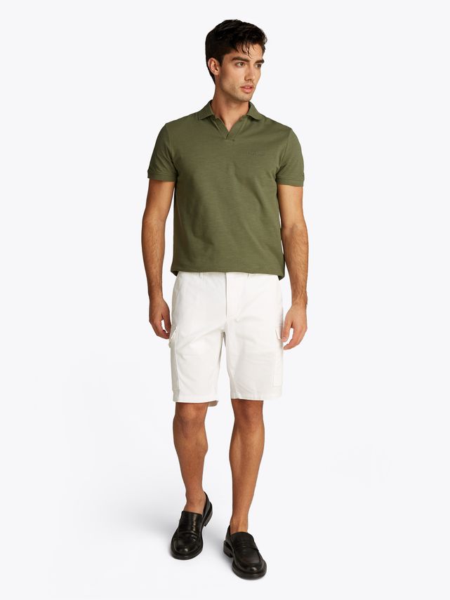 Cotton Linen Terry Reg Polo fra Tommy Hilfiger