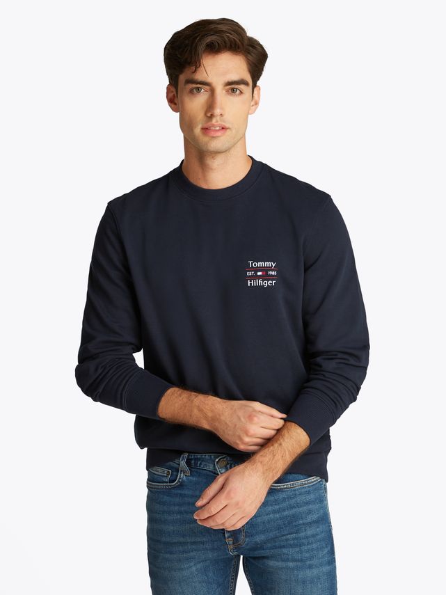 Hilfiger Stack Sweatshirt fra Tommy Hilfiger